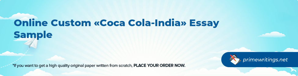 Coca Cola-India