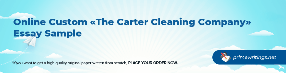 The Carter Cleaning Company